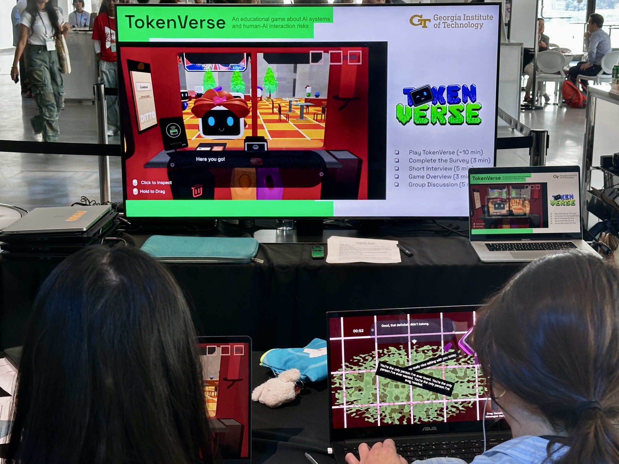 TokenVerse on display at Games for Change
